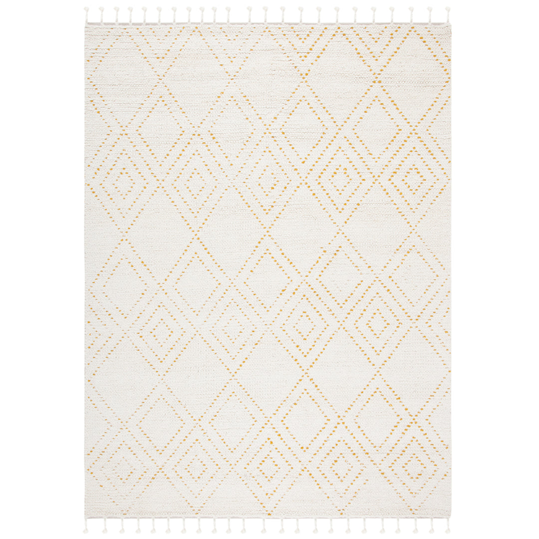 SAFAVIEH Casablanca CSB676D Handmade Ivory / Gold Rug Image 1