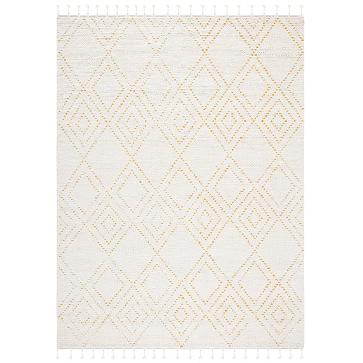 SAFAVIEH Casablanca CSB676D Handmade Ivory / Gold Rug Image 1