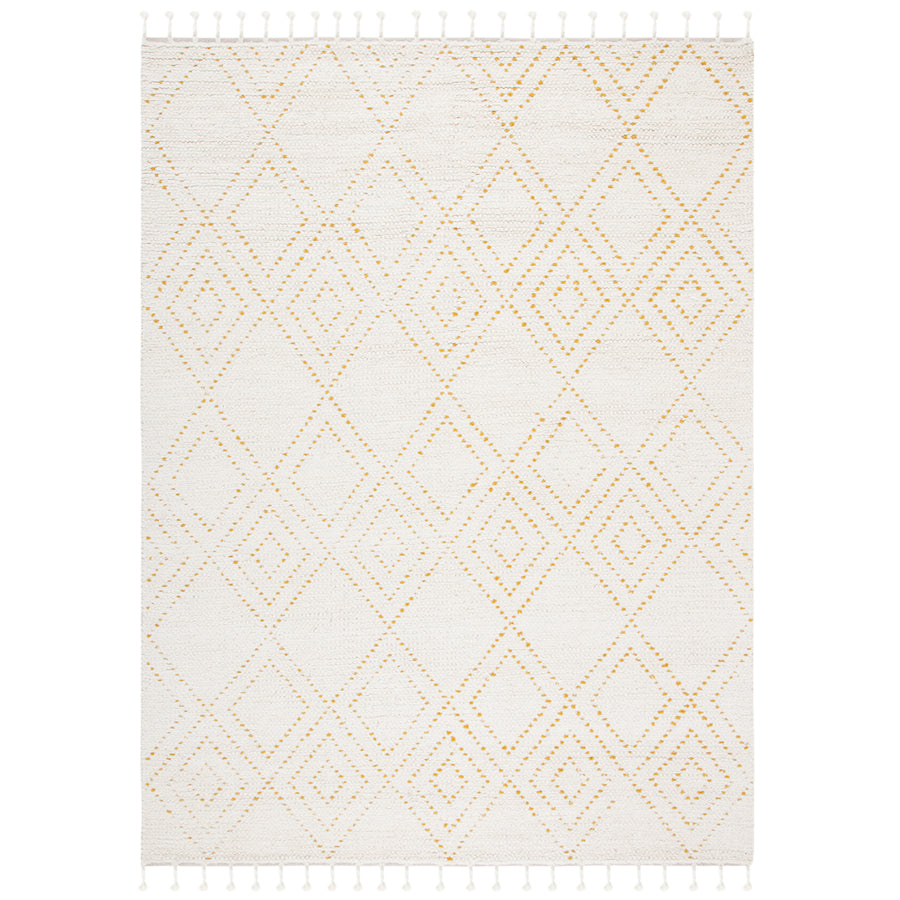 SAFAVIEH Casablanca CSB676D Handmade Ivory / Gold Rug Image 1