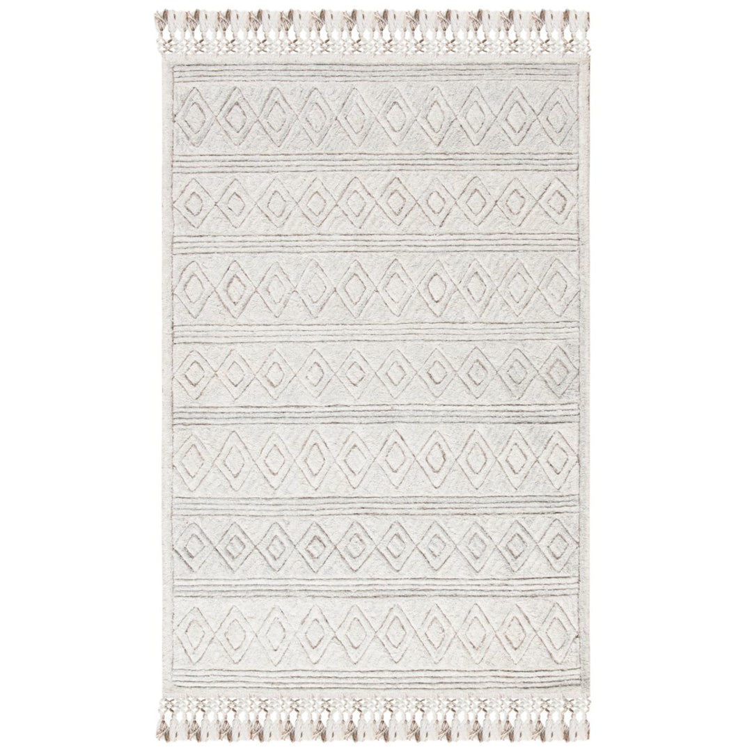 SAFAVIEH Casablanca Collection CSB658G Silver Rug Image 1