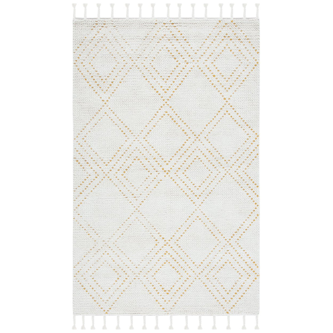 SAFAVIEH Casablanca CSB676D Handmade Ivory / Gold Rug Image 1