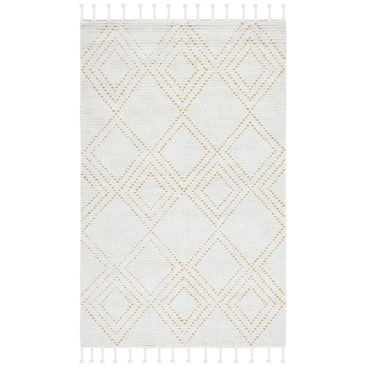 SAFAVIEH Casablanca CSB676D Handmade Ivory / Gold Rug Image 1