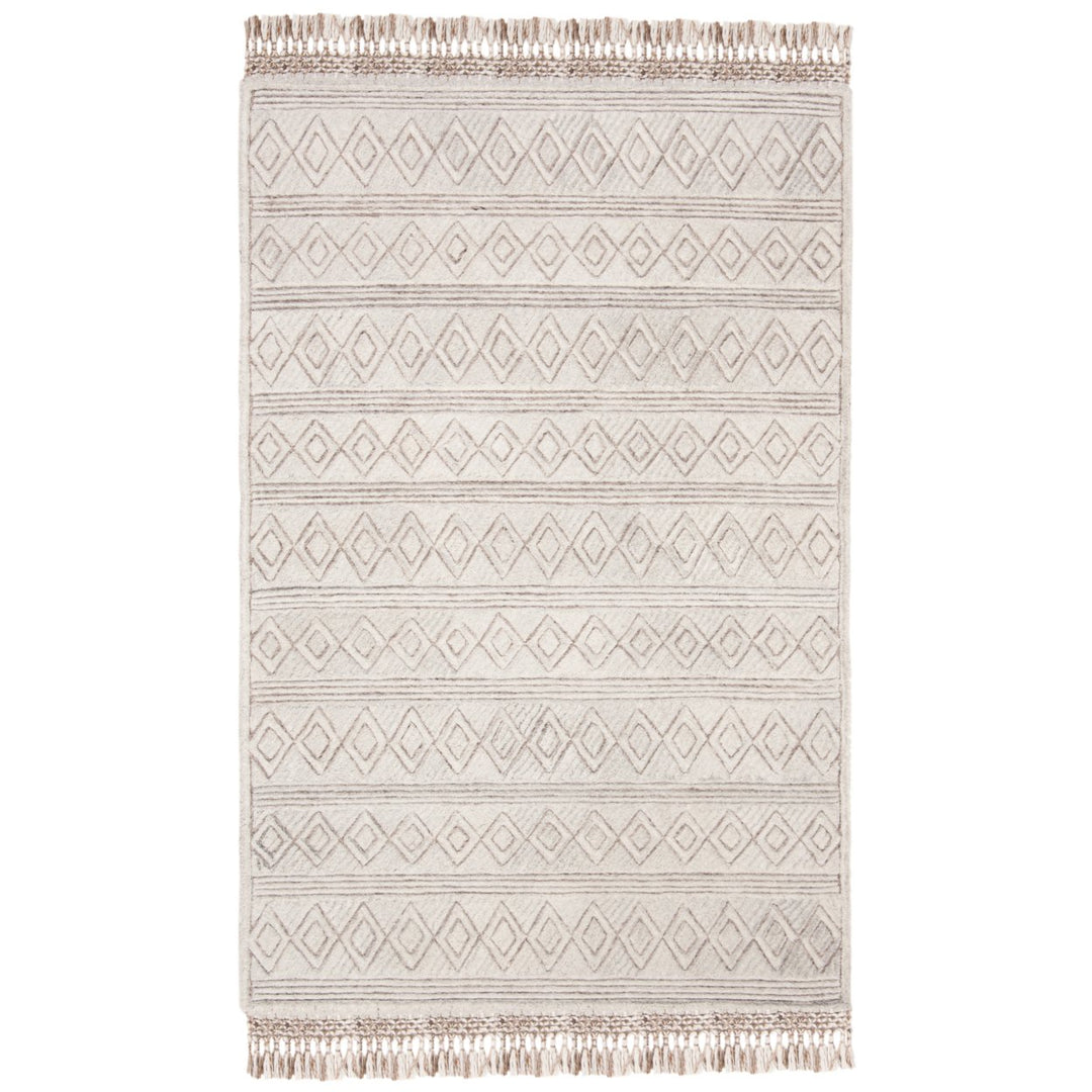 SAFAVIEH Casablanca Collection CSB658G Silver Rug Image 1