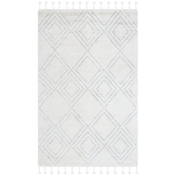 SAFAVIEH Casablanca CSB676F Handmade Ivory / Grey Rug Image 1