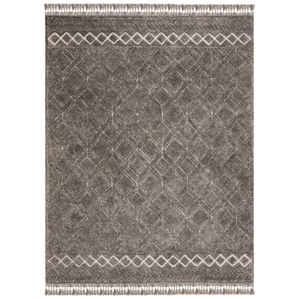 SAFAVIEH Casablanca Collection CSB664H Charcoal Rug Image 2