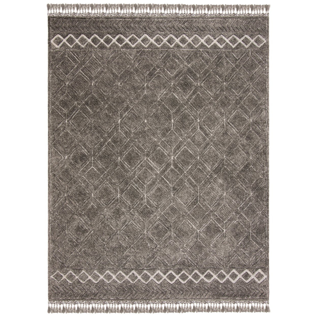 SAFAVIEH Casablanca Collection CSB664H Charcoal Rug Image 2