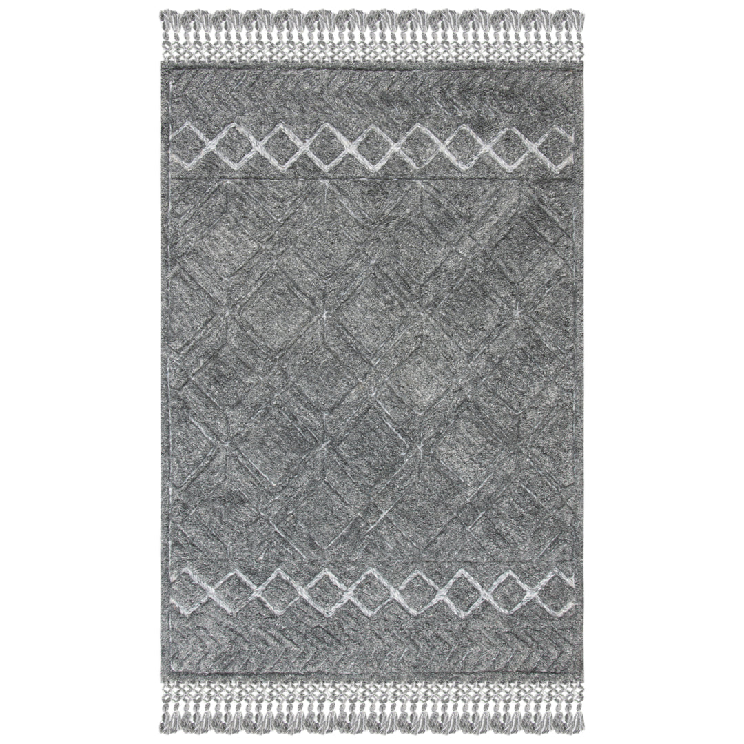 SAFAVIEH Casablanca Collection CSB664H Charcoal Rug Image 3