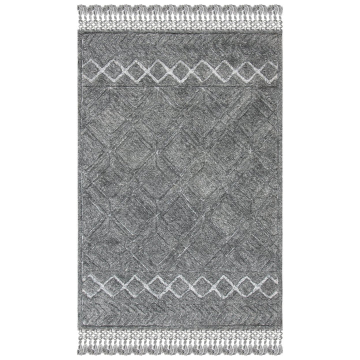 SAFAVIEH Casablanca Collection CSB664H Charcoal Rug Image 6