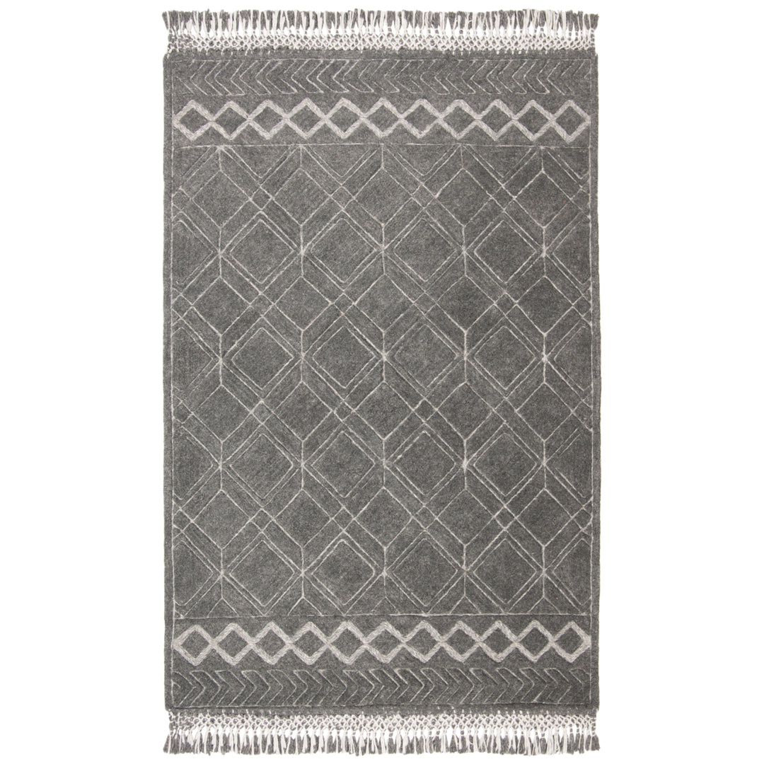 SAFAVIEH Casablanca Collection CSB664H Charcoal Rug Image 7