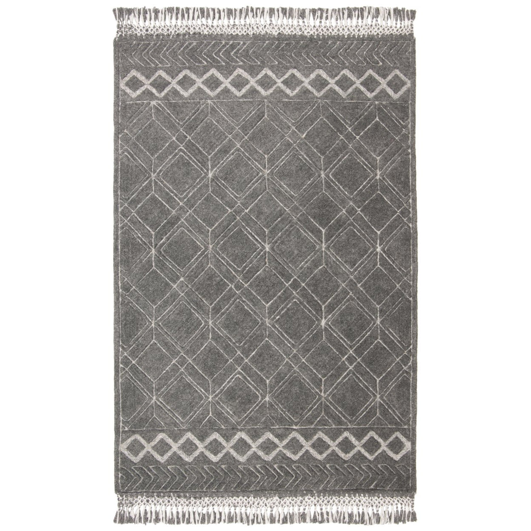 SAFAVIEH Casablanca Collection CSB664H Charcoal Rug Image 1