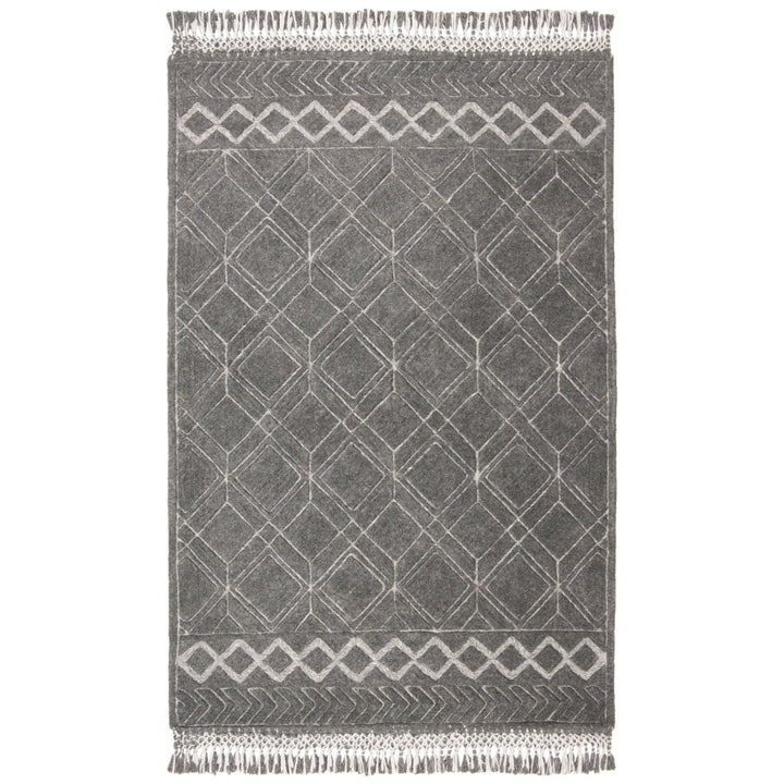 SAFAVIEH Casablanca Collection CSB664H Charcoal Rug Image 1