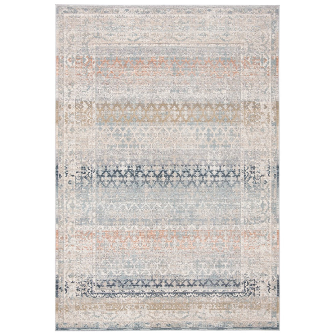 SAFAVIEH Cosmopolitan Collection CSM646G Cream / Grey Rug Image 1