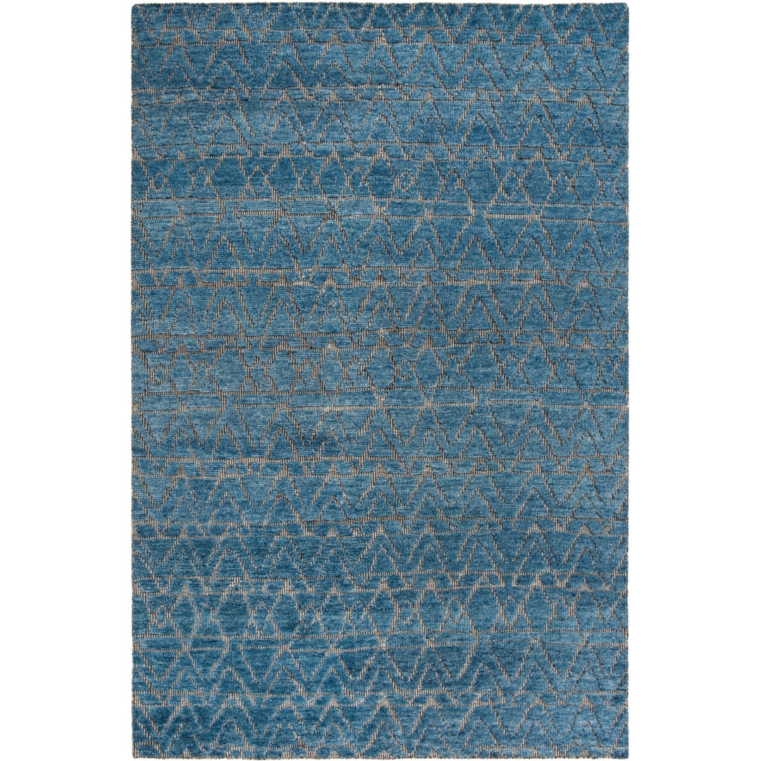 SAFAVIEH Castilla CST179A Blue / Cream Black Rug Image 2