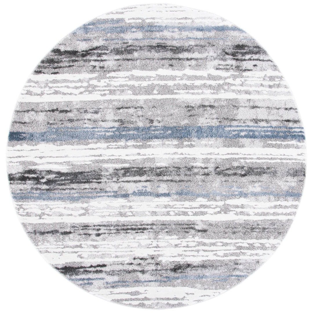 SAFAVIEH Century Collection CTY322G Grey / Blue Rug Image 4