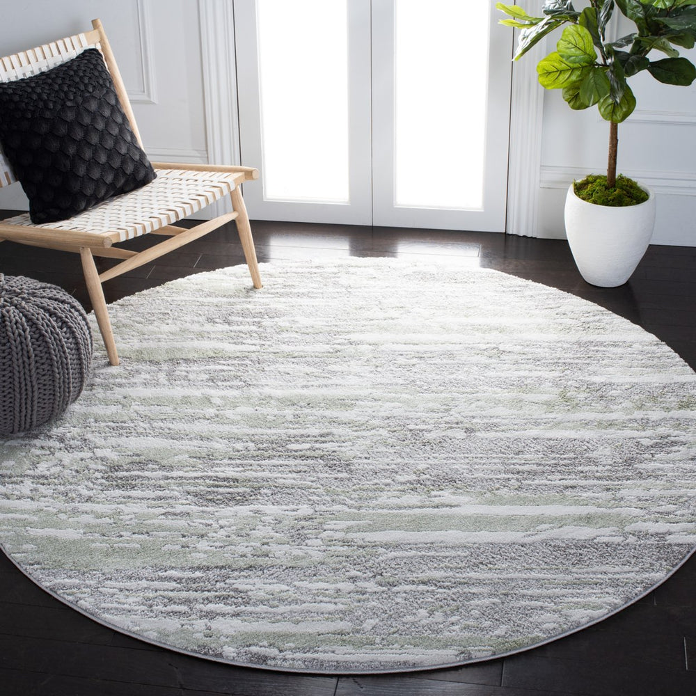 SAFAVIEH Century Collection CTY350F Grey / Green Rug Image 2