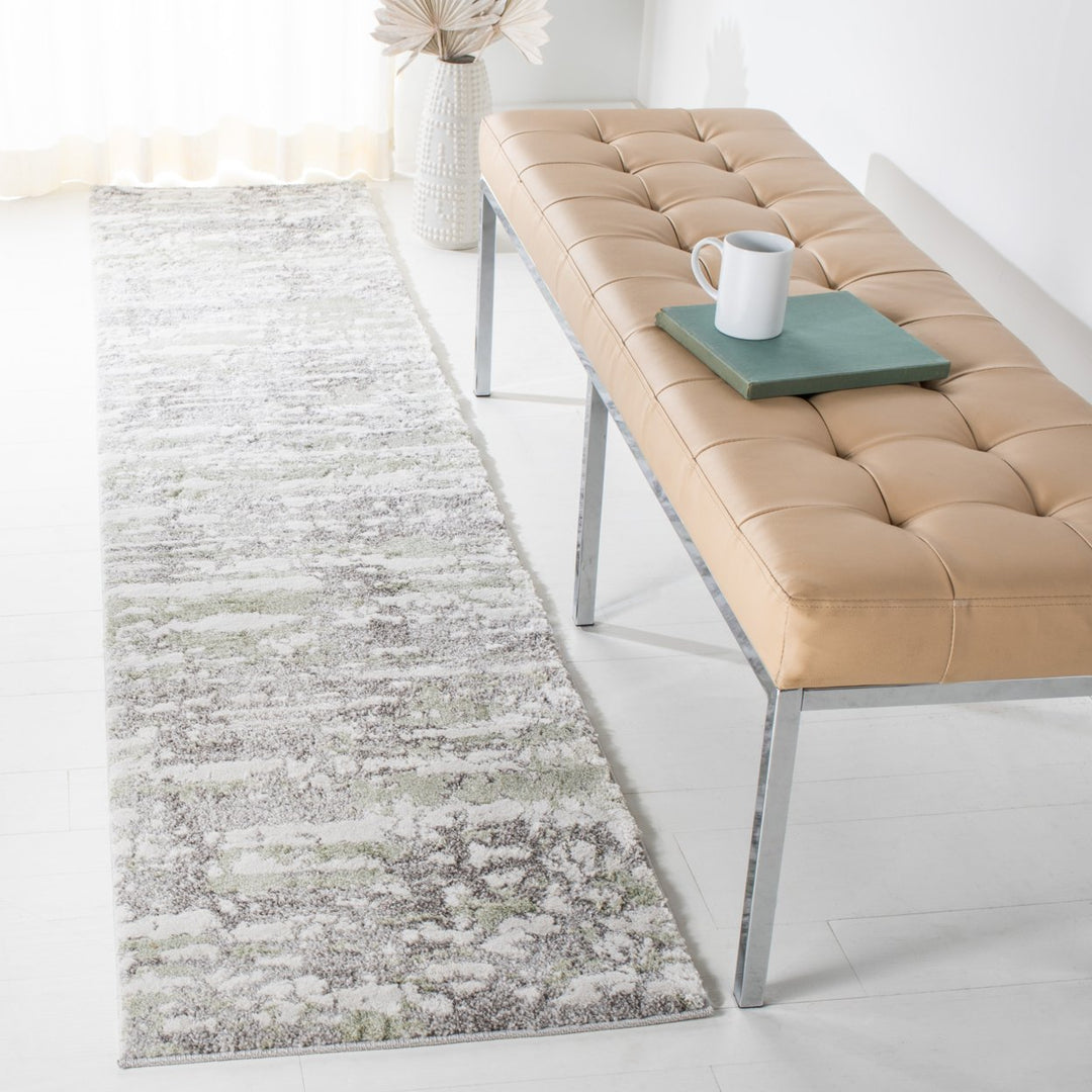 SAFAVIEH Century Collection CTY350F Grey / Green Rug Image 3