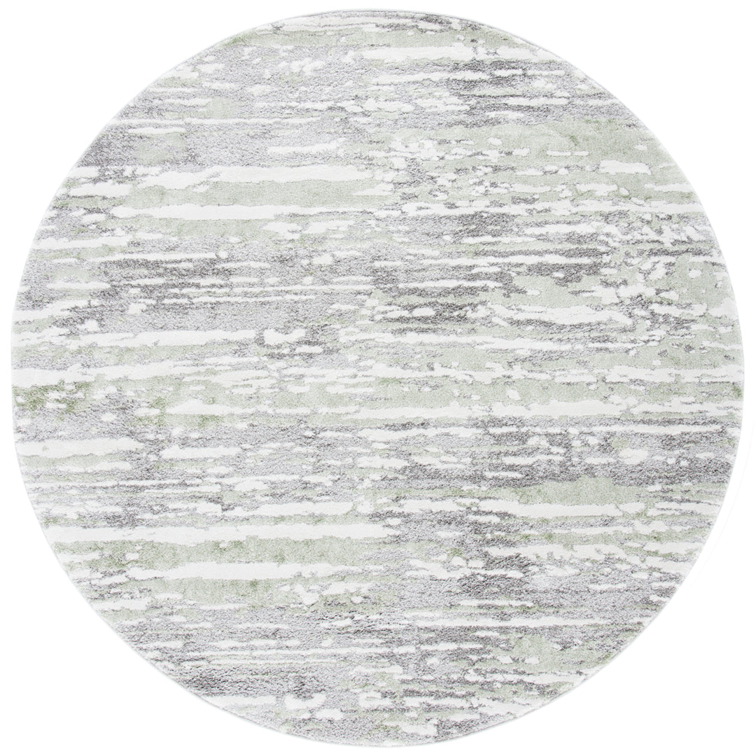 SAFAVIEH Century Collection CTY350F Grey / Green Rug Image 4