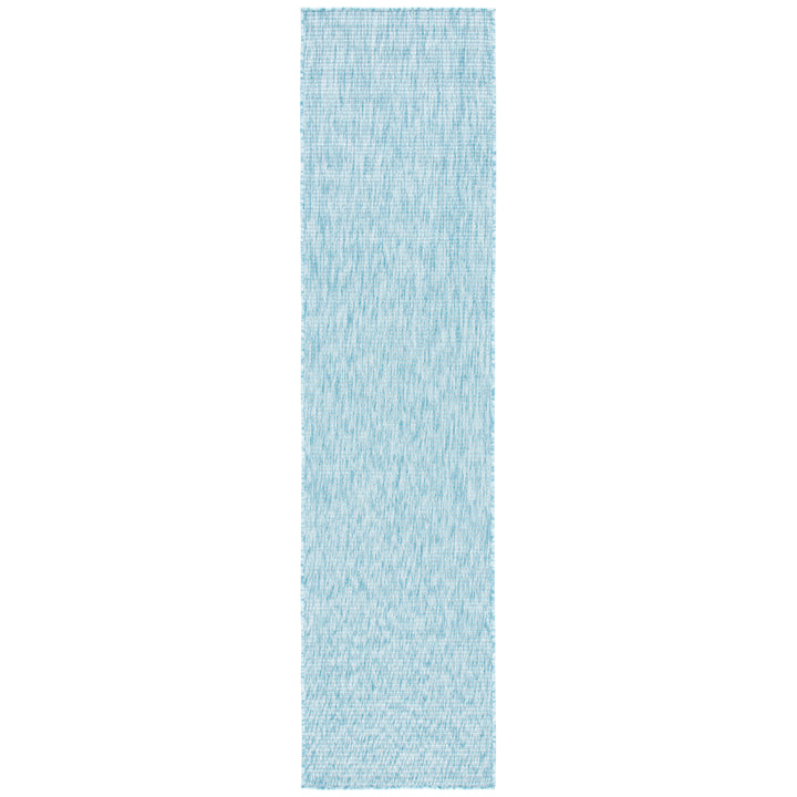 SAFAVIEH Courtyard CY8403-37122 Aqua / Aqua Rug Image 5