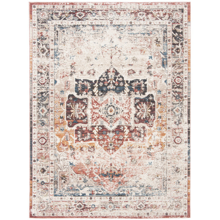 SAFAVIEH Carlyle Collection CYL210A Ivory / Blue Rug Image 10