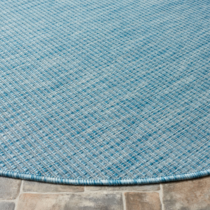 SAFAVIEH Courtyard CY8403-37122 Aqua / Aqua Rug Image 7