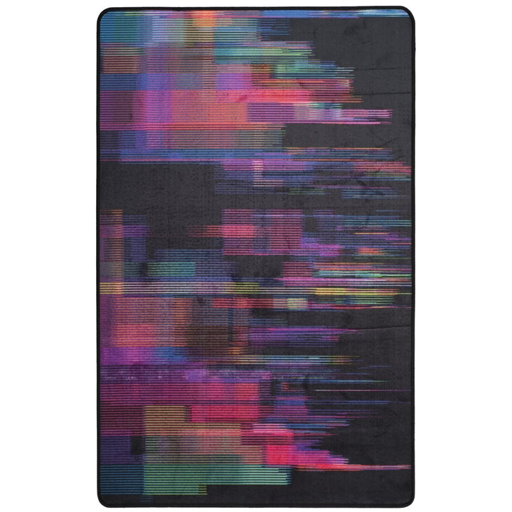 SAFAVIEH Daytona DAY103F Black / Fuchsia Rug Image 2