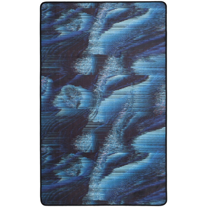 SAFAVIEH Daytona DAY120K Black/Turquoise Rug Image 1