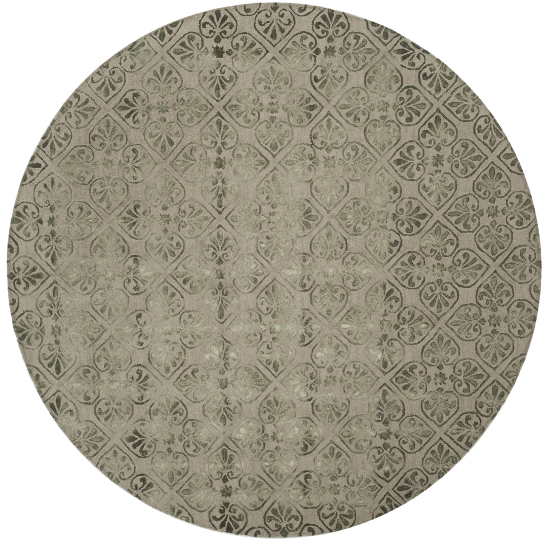 SAFAVIEH Dip Dye DDY101B Handmade Dark Beige Rug Image 4