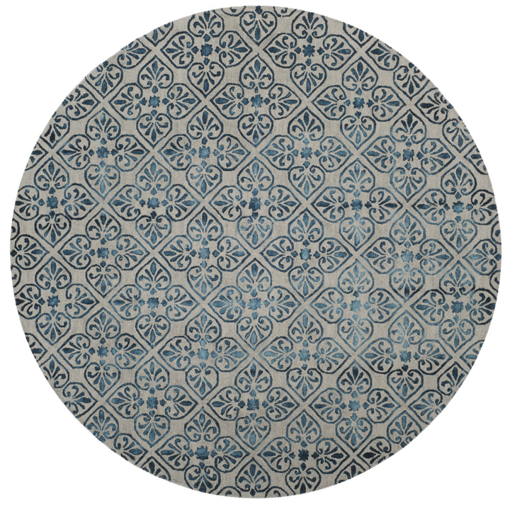 SAFAVIEH Dip Dye DDY101C Handmade Grey / Charcoal Rug Image 4