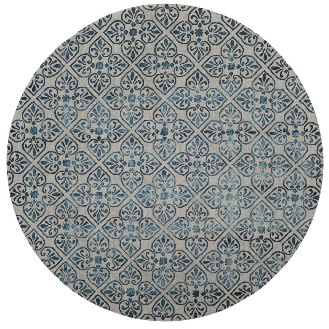 SAFAVIEH Dip Dye DDY101C Handmade Grey / Charcoal Rug Image 1