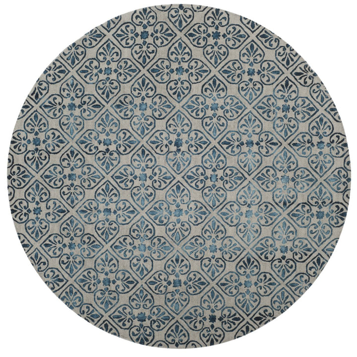 SAFAVIEH Dip Dye DDY101C Handmade Grey / Charcoal Rug Image 1