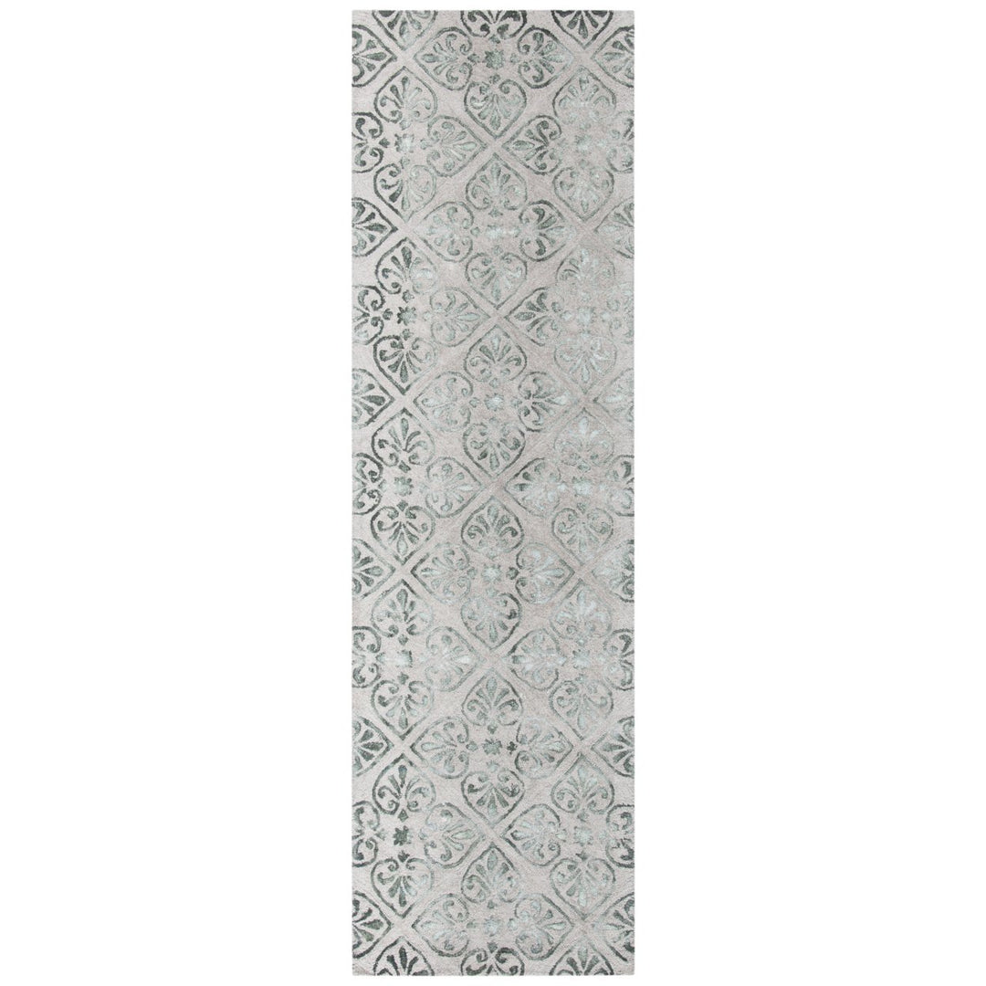 SAFAVIEH Dip Dye DDY101B Handmade Dark Beige Rug Image 1