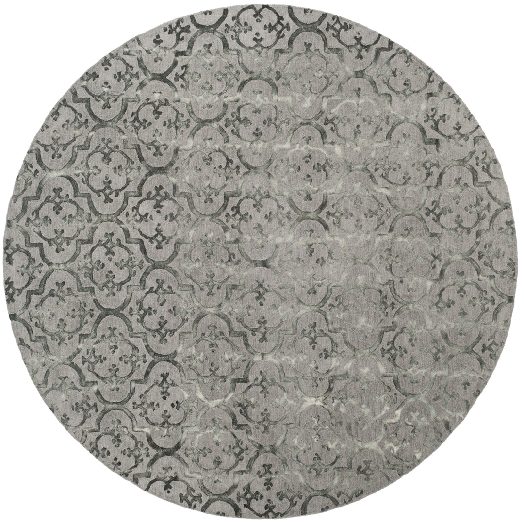 SAFAVIEH Dip Dye Collection DDY102A Handmade Grey Rug Image 4