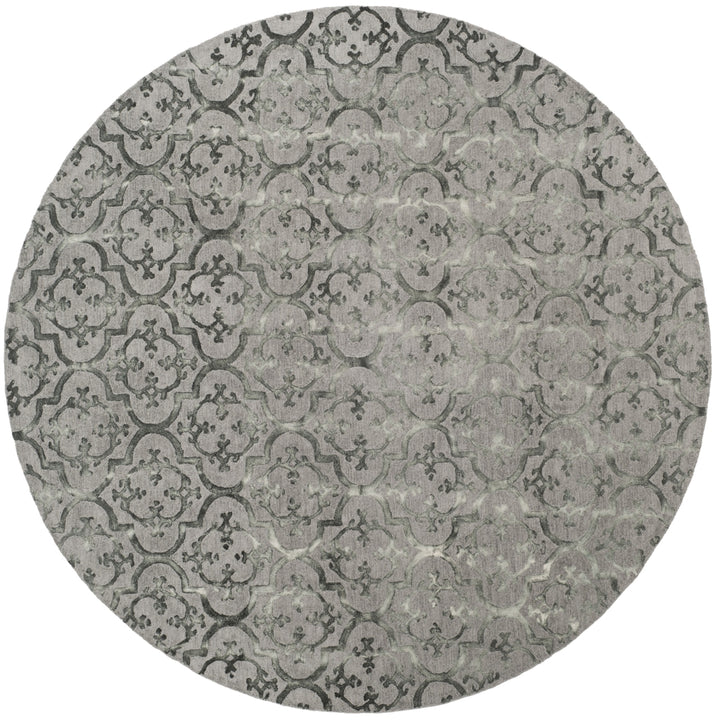 SAFAVIEH Dip Dye Collection DDY102A Handmade Grey Rug Image 4