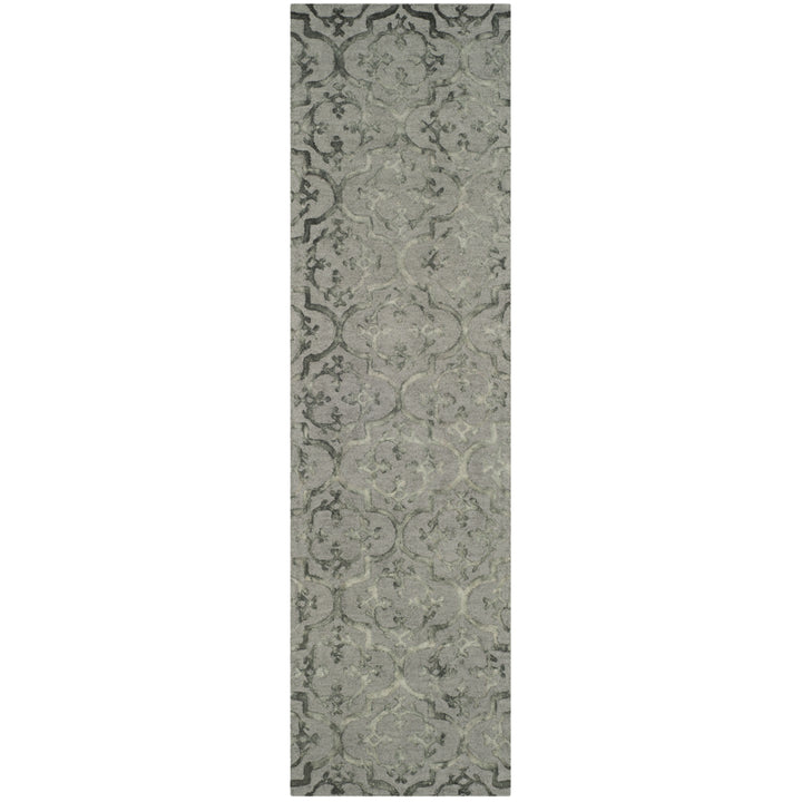 SAFAVIEH Dip Dye Collection DDY102A Handmade Grey Rug Image 5