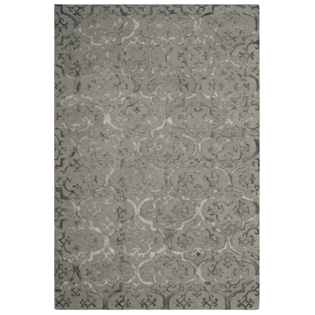 SAFAVIEH Dip Dye Collection DDY102A Handmade Grey Rug Image 9