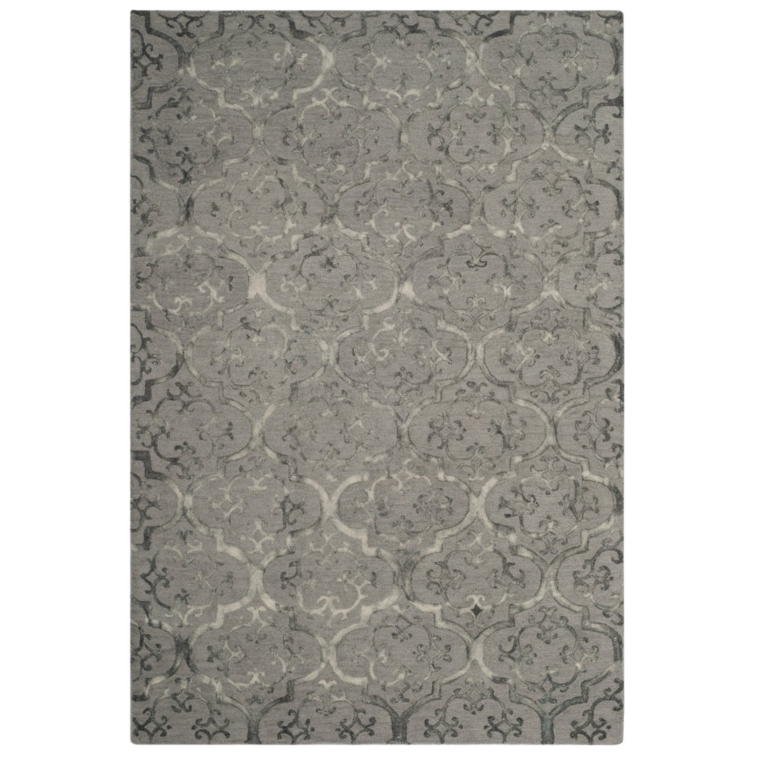 SAFAVIEH Dip Dye Collection DDY102A Handmade Grey Rug Image 1