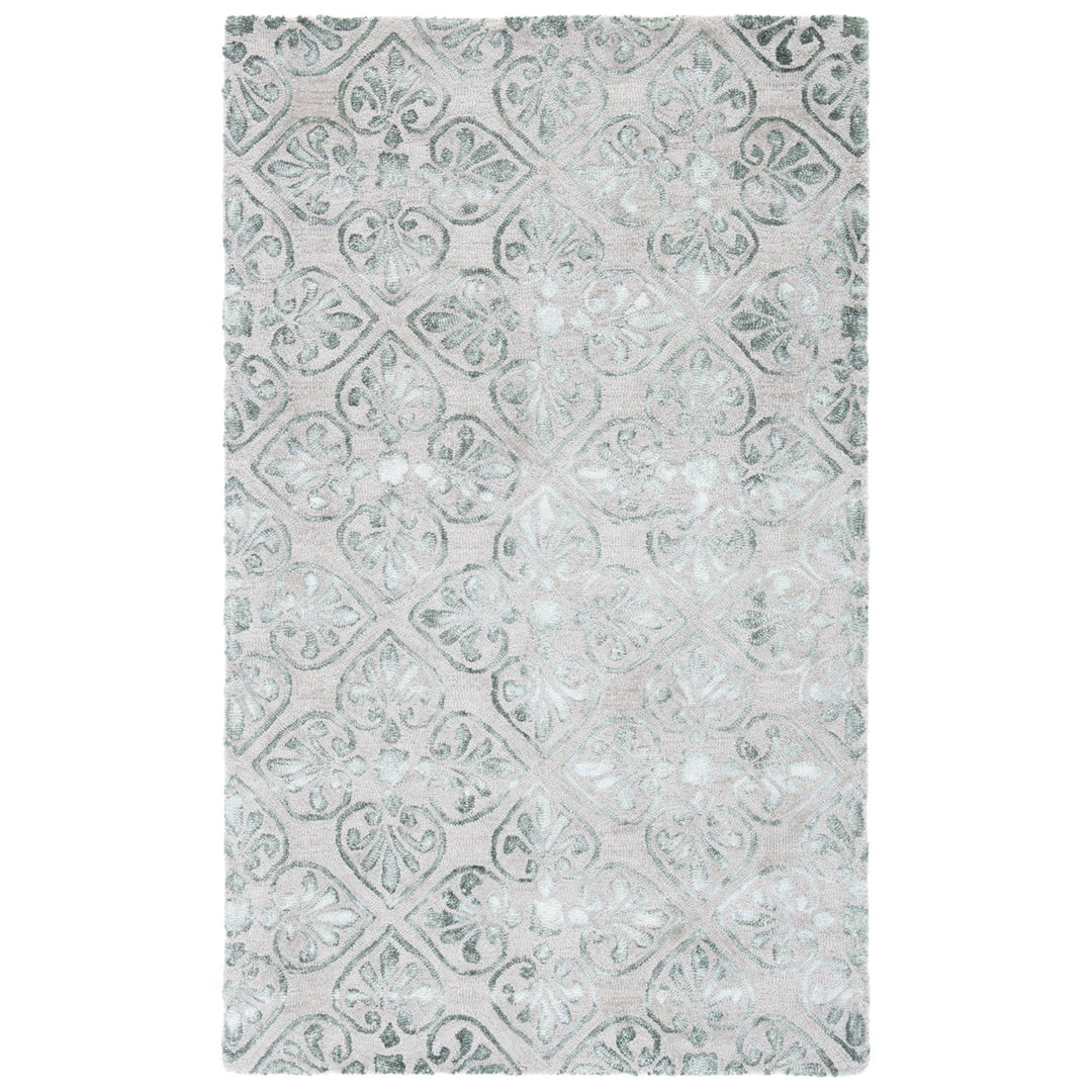 SAFAVIEH Dip Dye DDY101B Handmade Dark Beige Rug Image 1