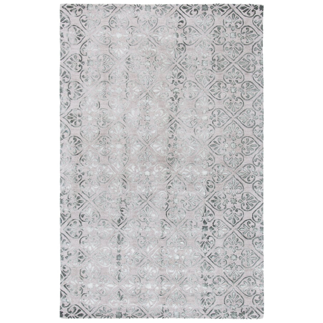 SAFAVIEH Dip Dye DDY101B Handmade Dark Beige Rug Image 1