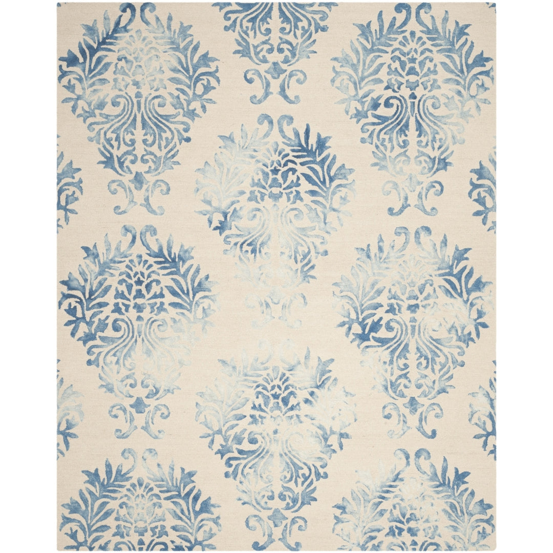 SAFAVIEH Dip Dye DDY516A Handmade Beige / Blue Rug Image 1