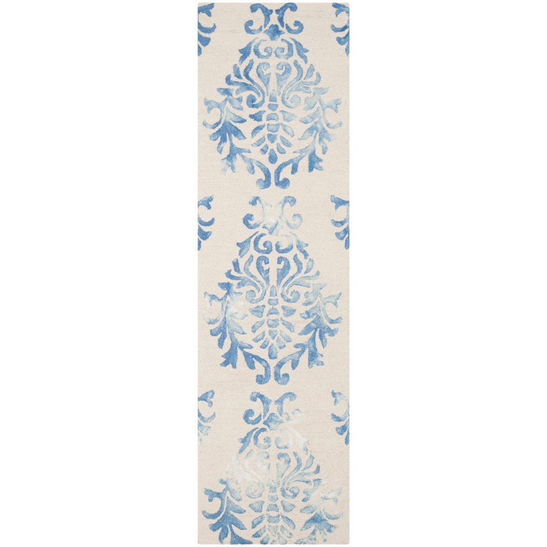 SAFAVIEH Dip Dye DDY516A Handmade Beige / Blue Rug Image 1