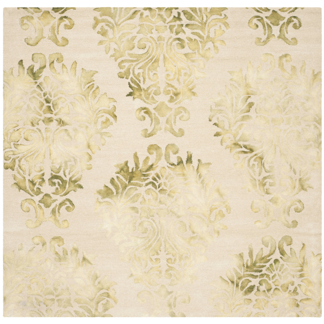 SAFAVIEH Dip Dye DDY516B Handmade Beige / Green Rug Image 6