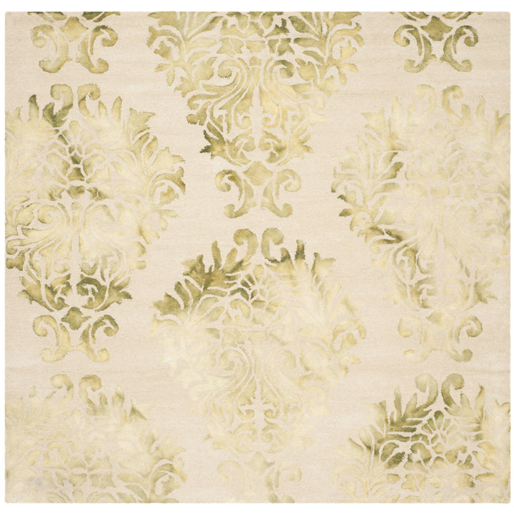 SAFAVIEH Dip Dye DDY516B Handmade Beige / Green Rug Image 6