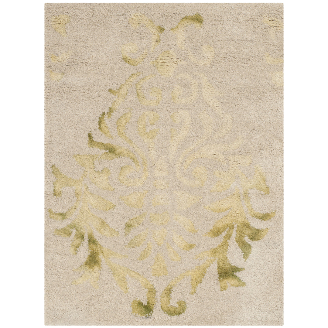 SAFAVIEH Dip Dye DDY516B Handmade Beige / Green Rug Image 8