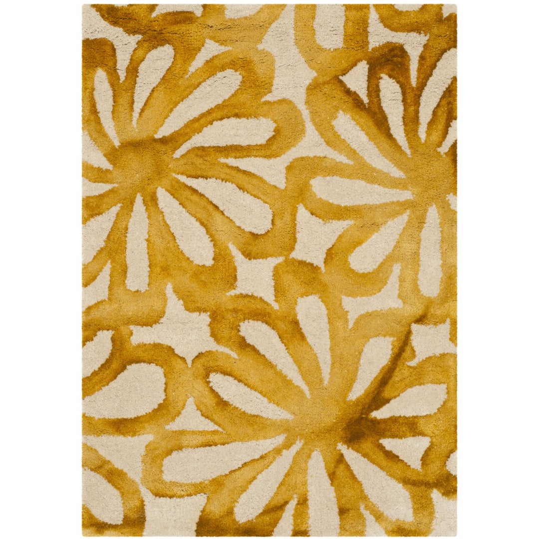 SAFAVIEH Dip Dye DDY527M Handmade Beige / Gold Rug Image 2