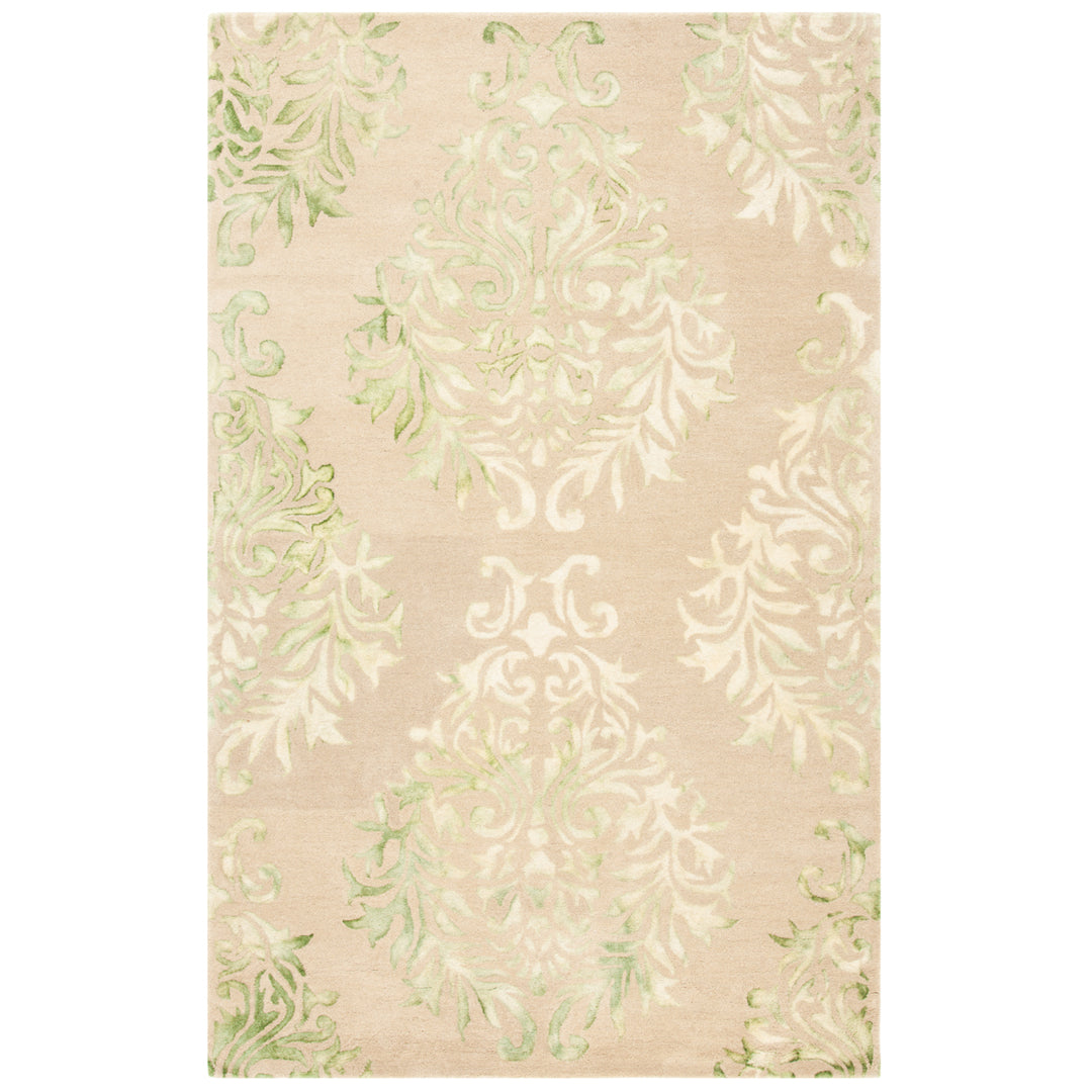 SAFAVIEH Dip Dye DDY516B Handmade Beige / Green Rug Image 11