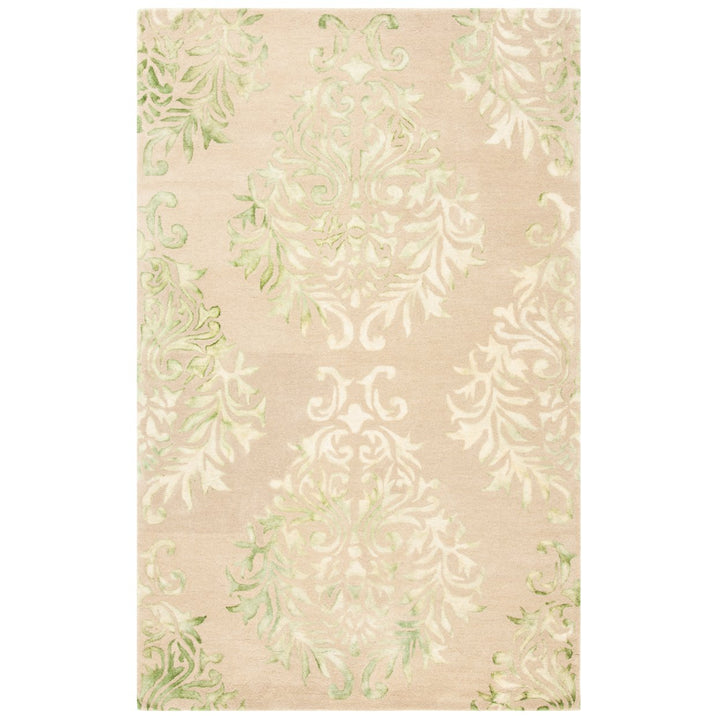 SAFAVIEH Dip Dye DDY516B Handmade Beige / Green Rug Image 1