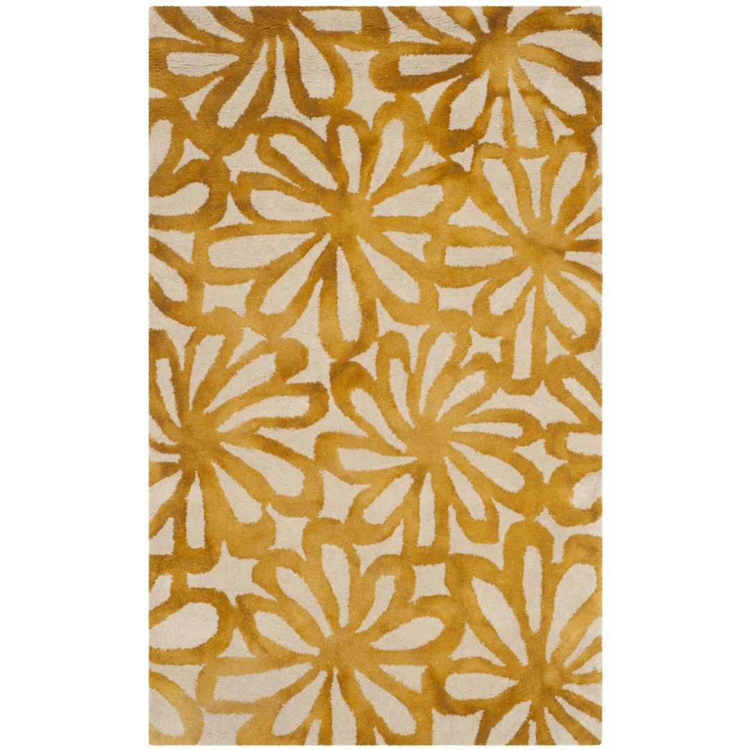 SAFAVIEH Dip Dye DDY527M Handmade Beige / Gold Rug Image 4