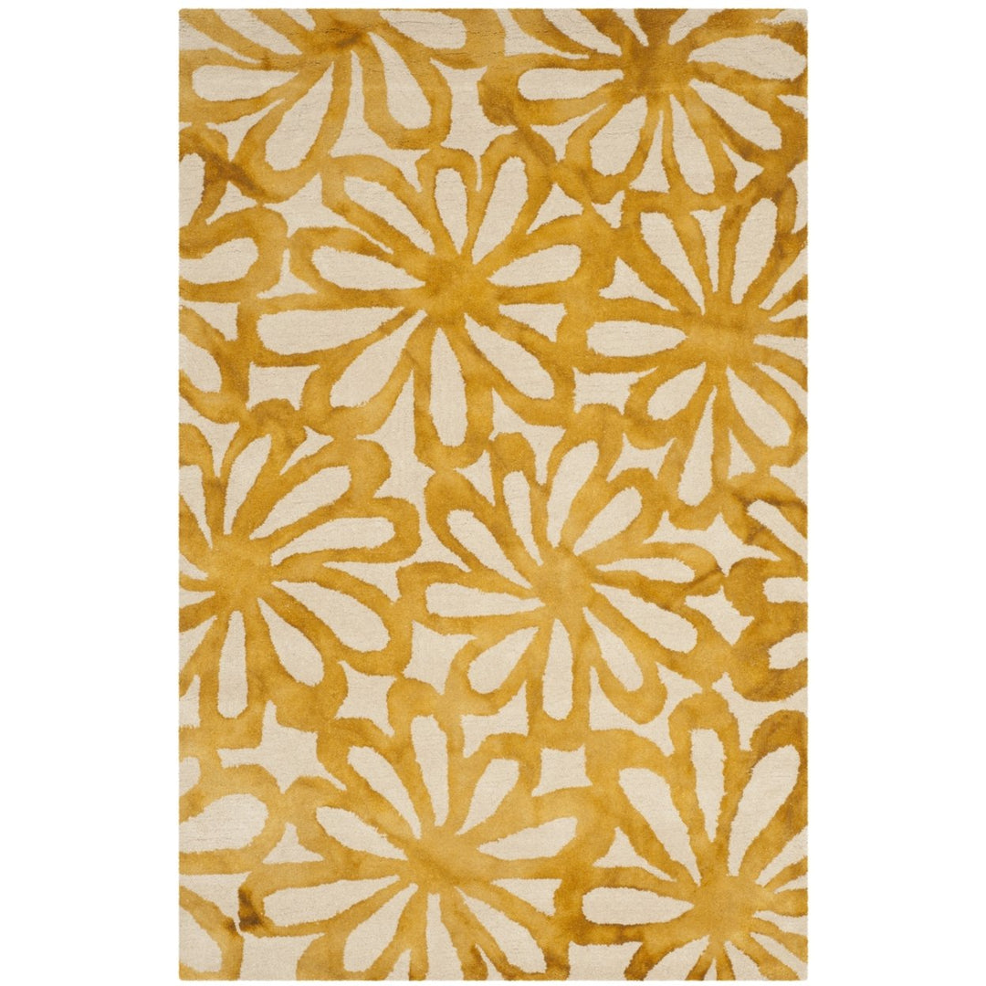 SAFAVIEH Dip Dye DDY527M Handmade Beige / Gold Rug Image 1