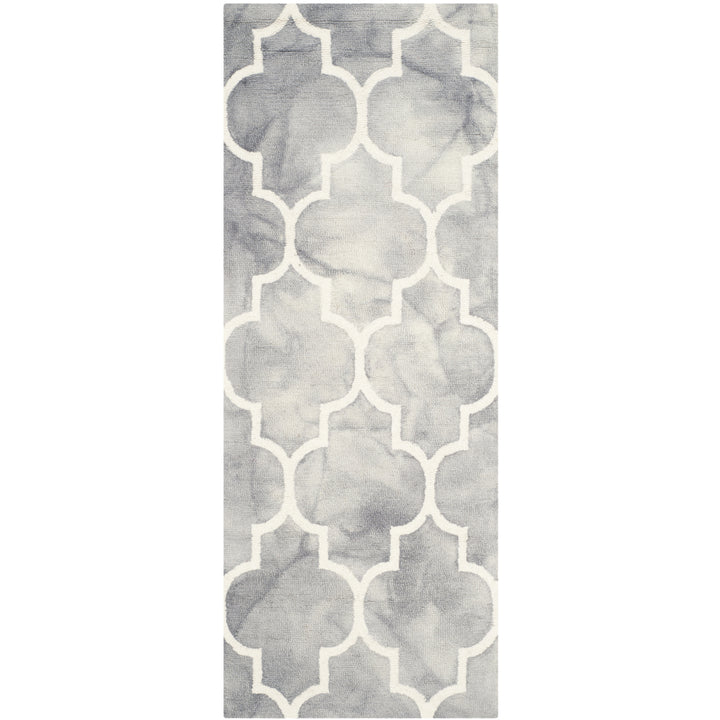 SAFAVIEH Dip Dye DDY535C Handmade Grey / Ivory Rug Image 3