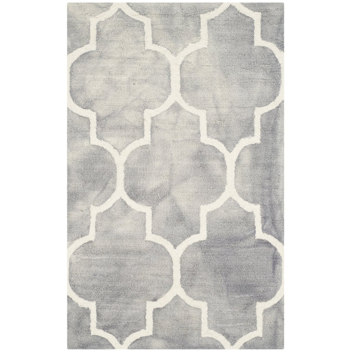 SAFAVIEH Dip Dye DDY535C Handmade Grey / Ivory Rug Image 1